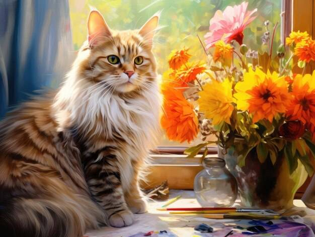 Kim był malarz który malował koty?